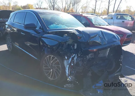 2020 Lincoln Nautilus Reserve from USA, damaged, VIN 2LMPJ8K9XLBL19219